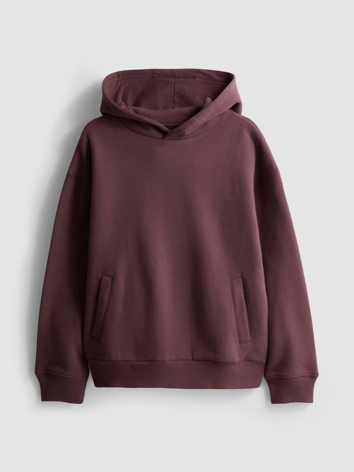7-15yrs | Cotton Rich Hoodie - Plum