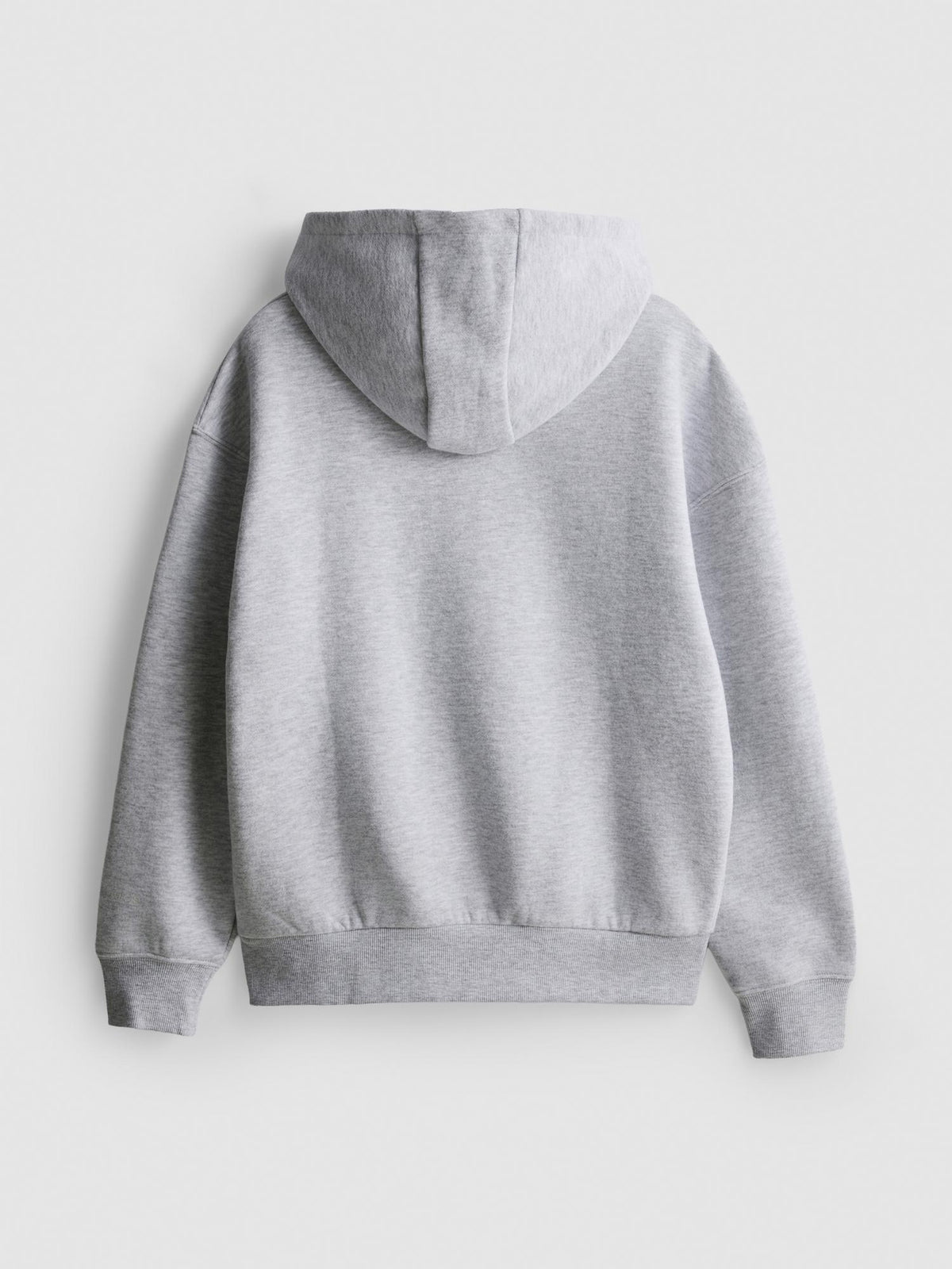 7-15yrs | Cotton Rich Hoodie - Grey Marl