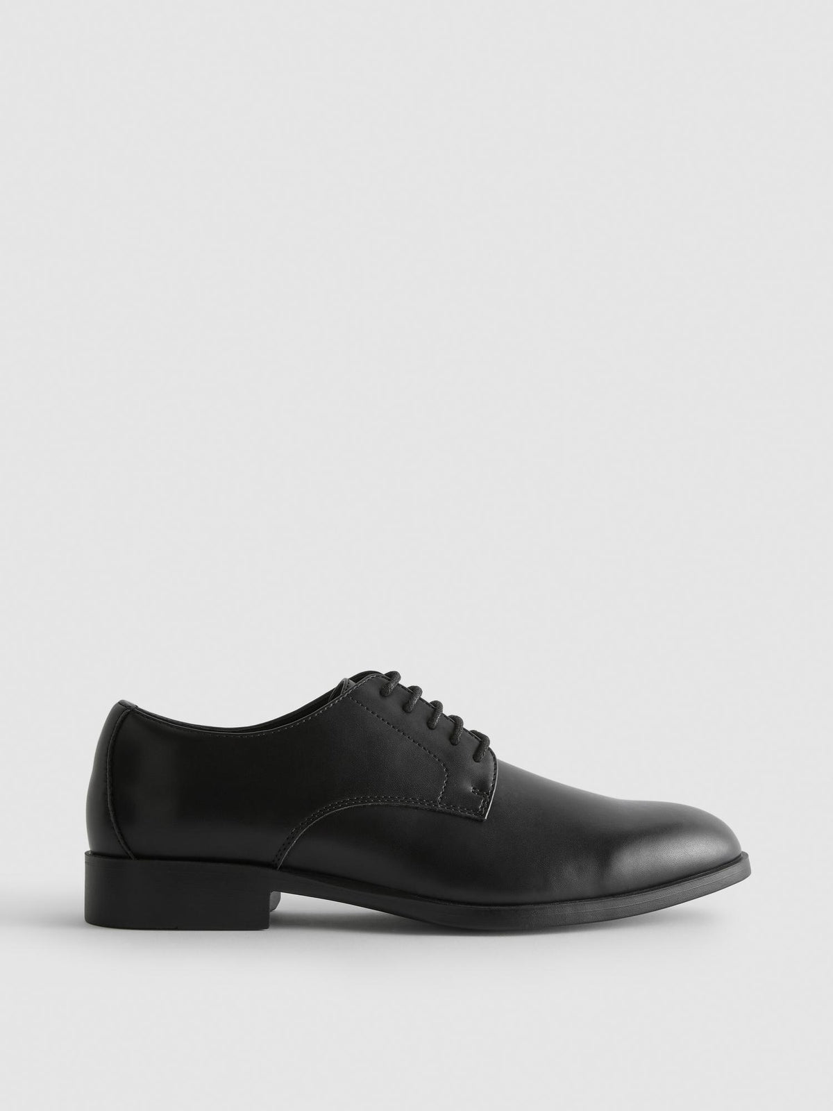 Lace-Up Formal Shoes - Black