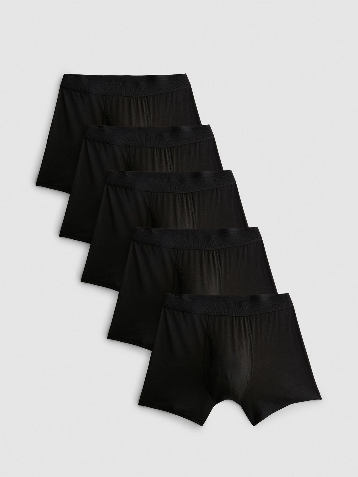 5pk Stretch Trunks - Black