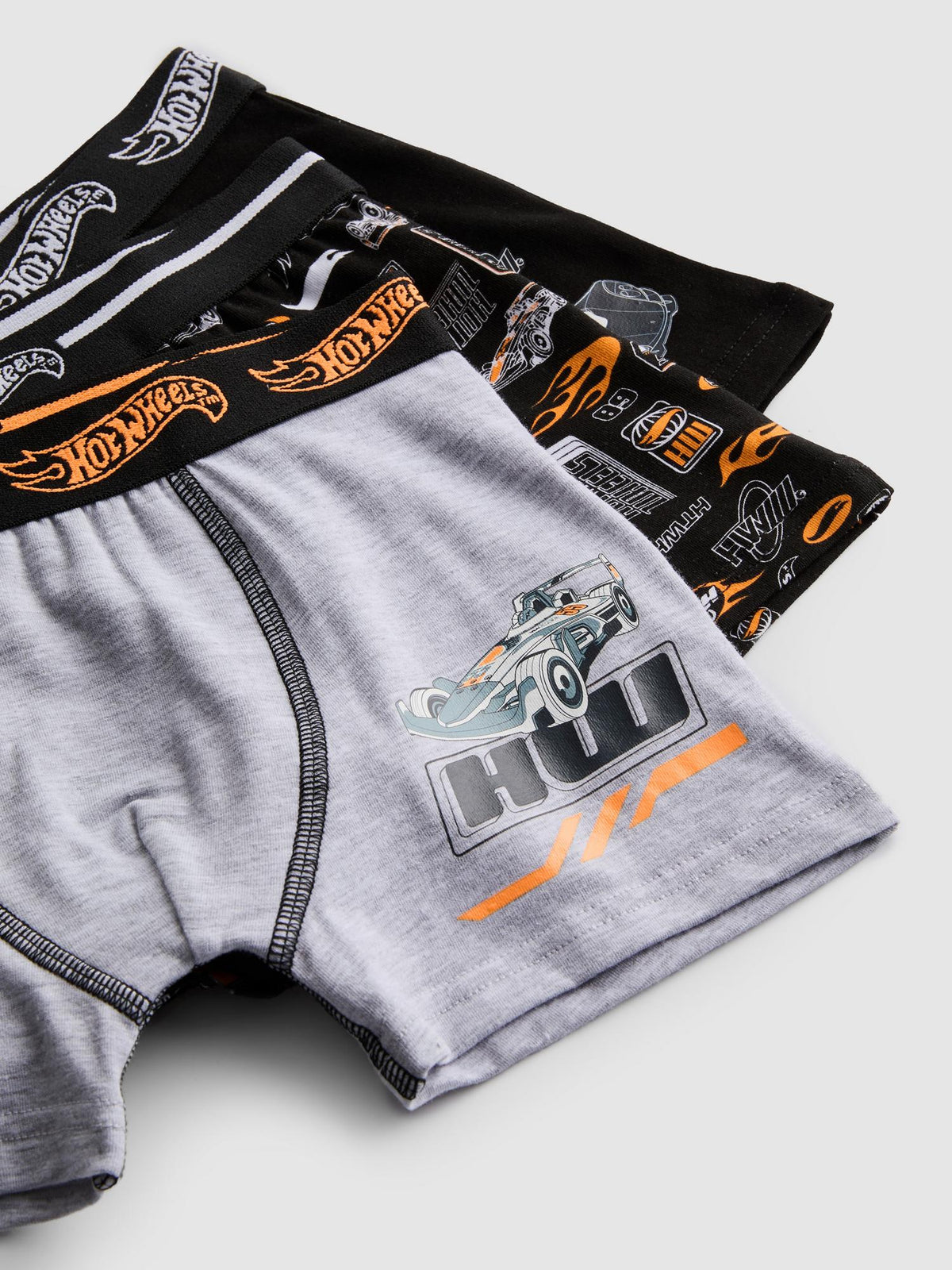 4-15yrs | 3pk Hot Wheels Trunks - Multi