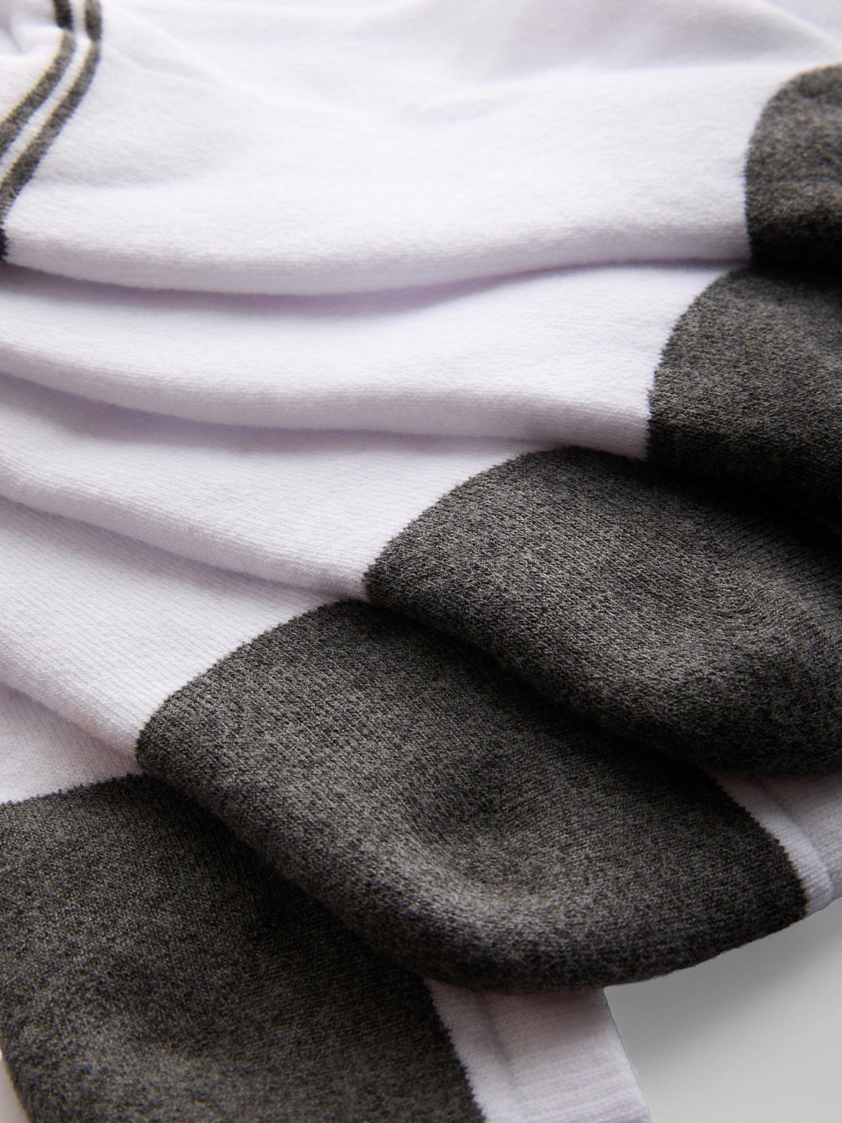 5pk Trainer Socks - White