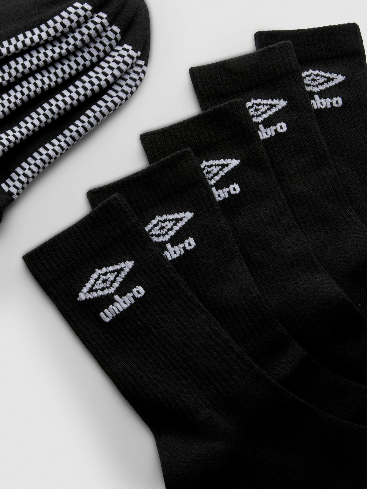 5pk Umbro Sport Socks - Black