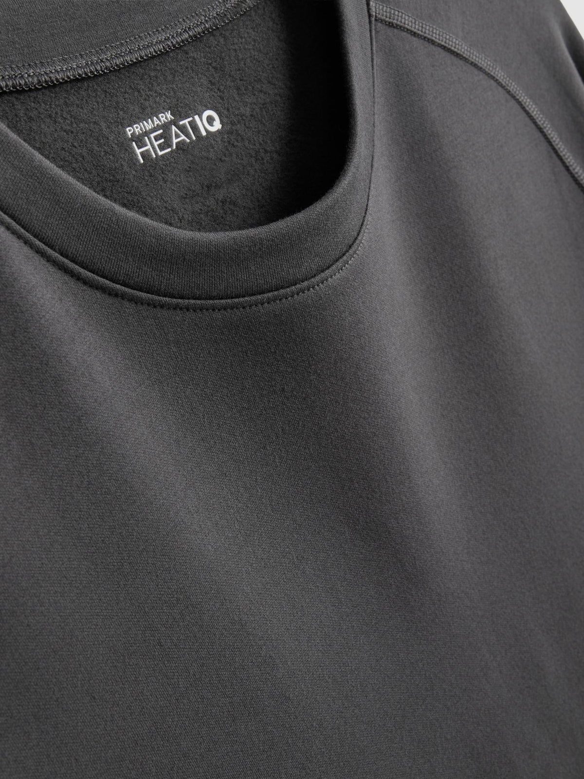 Heat IQ Extra Warm Long Sleeve Thermal Top - Grey