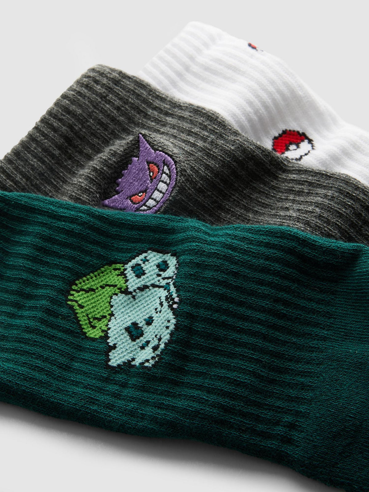 3pk Pokémon Crew Socks - Multi