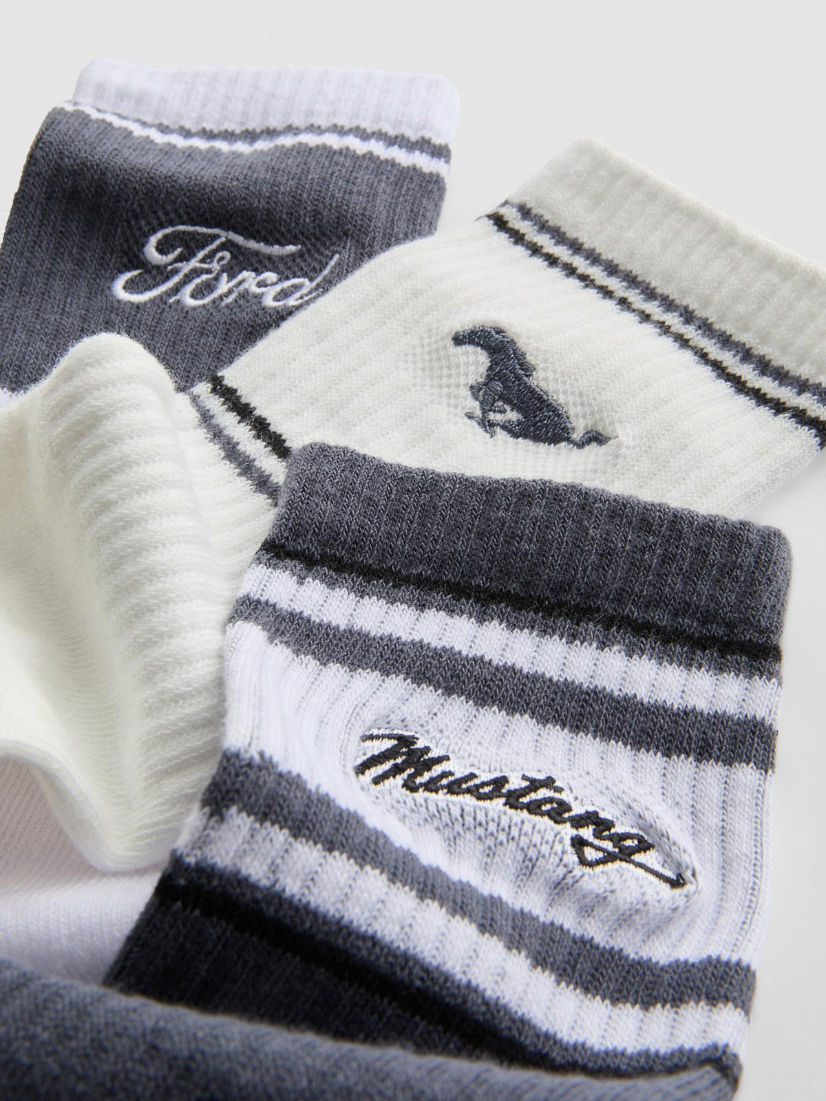 3pk Ford Crew Socks - Blue