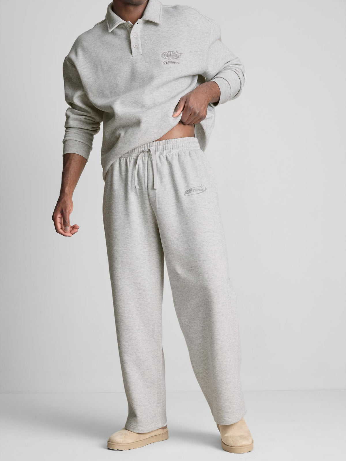 Offline Pyjama Bottoms - Grey Marl