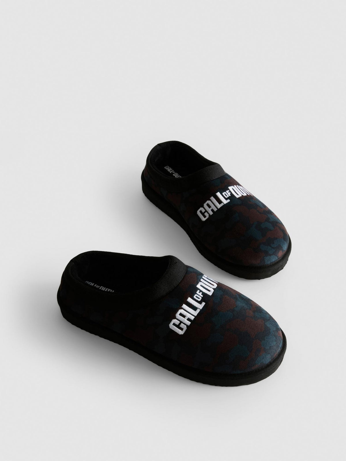 Call Of Duty Mule Slippers - Black