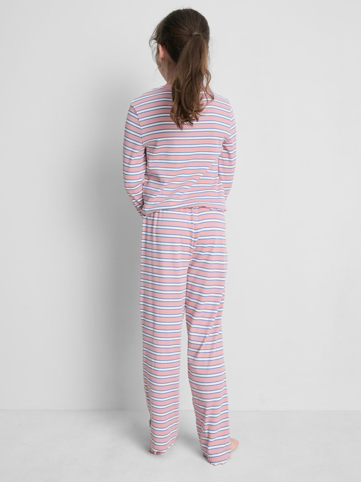 5-15yrs | Disney's Stitch Striped Pyjama Set - Light Blue