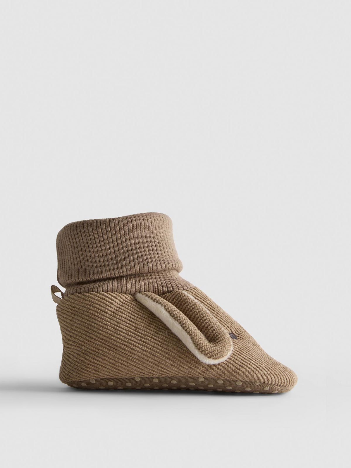 Dog Character Booties - Light Brown