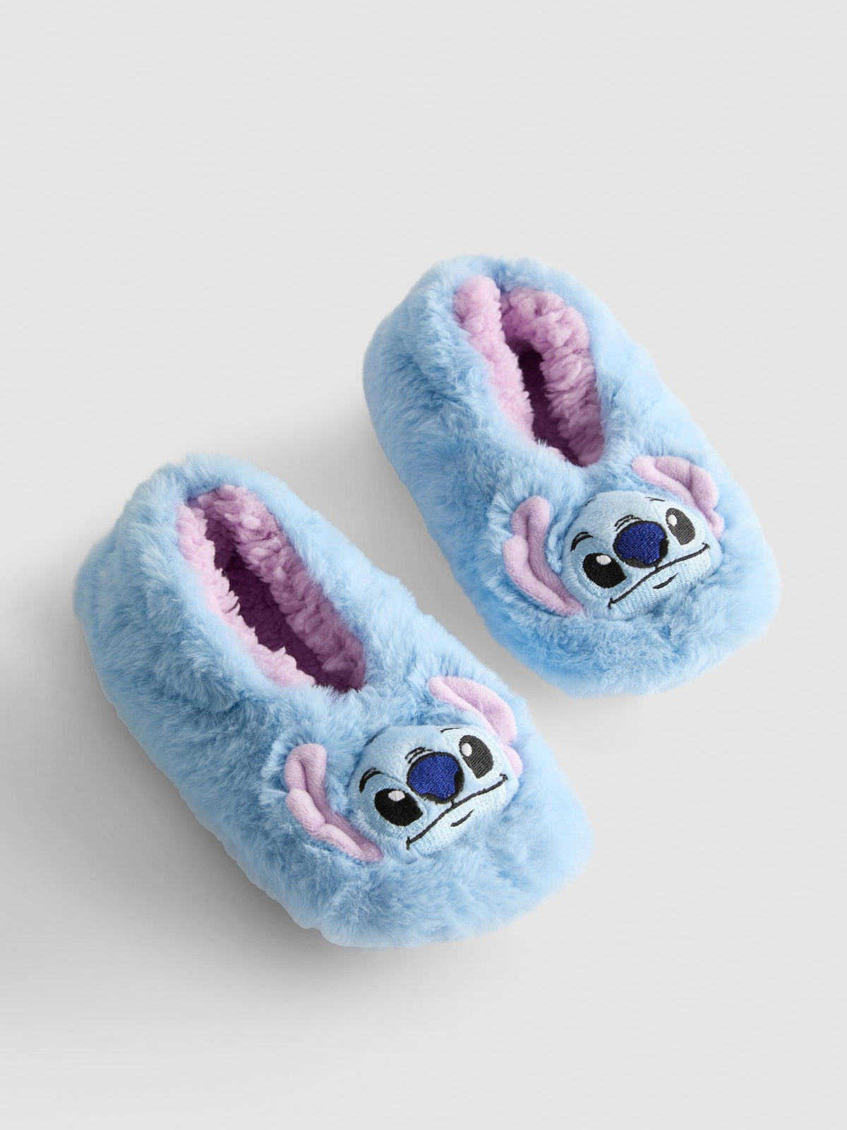 Disney's Stitch Slipper Socks - Blue