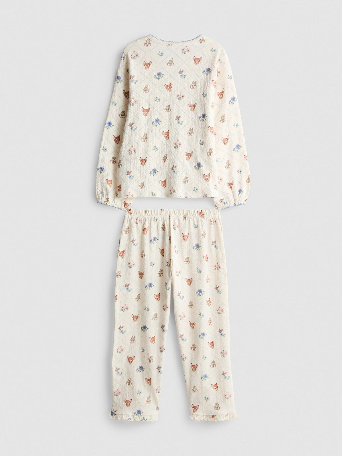 5-15yrs | Disney’s Bambi Crinkle Pyjamas - Ivory