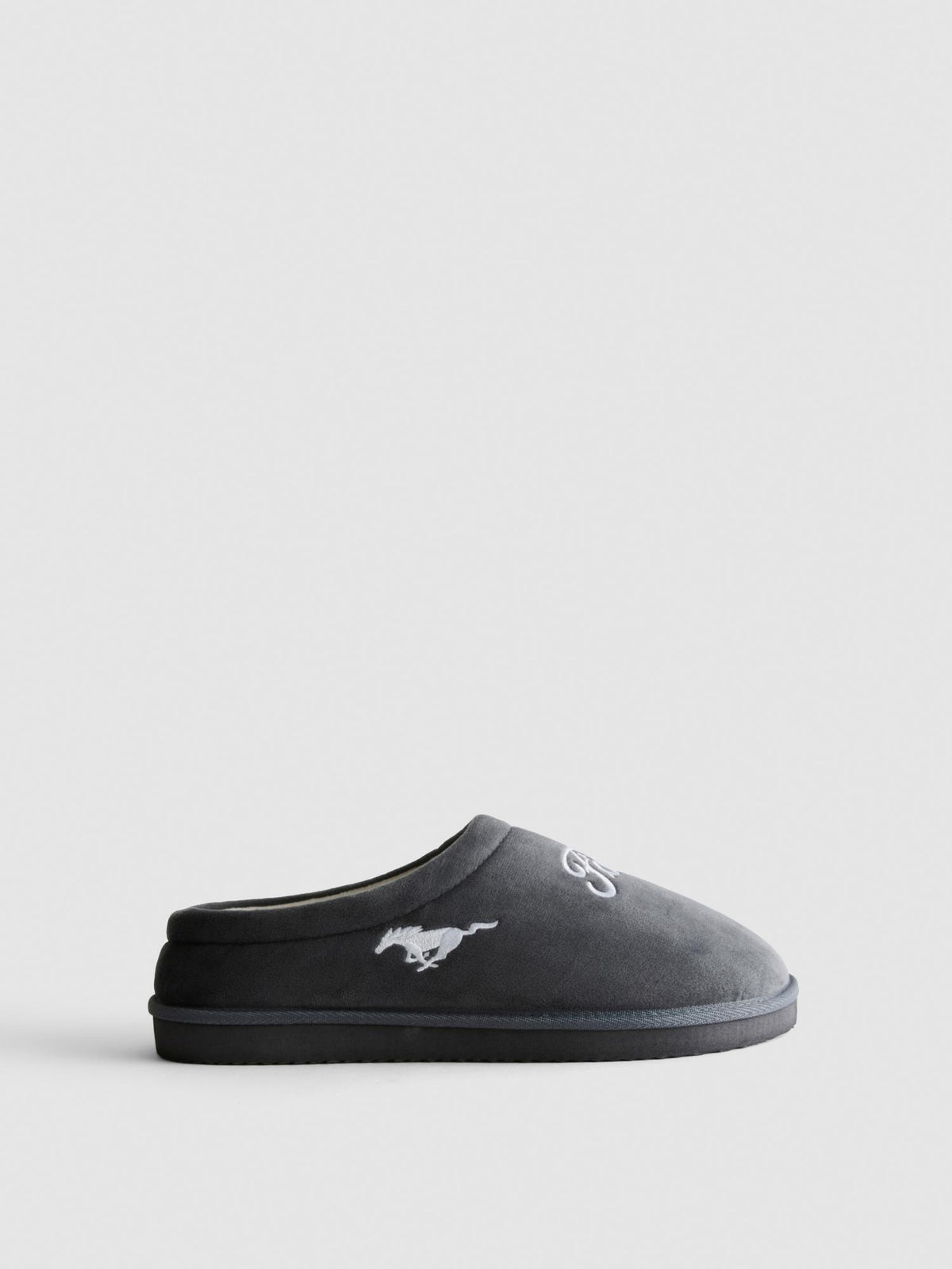 Ford Mule Slippers - Grey