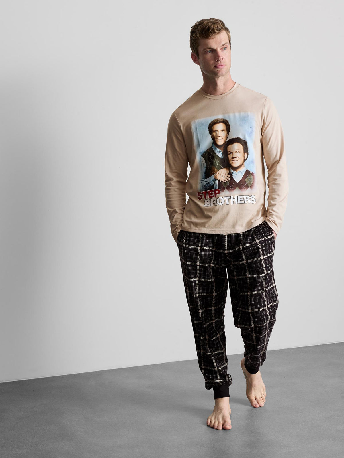 Step Brothers Long Pyjamas - Grey