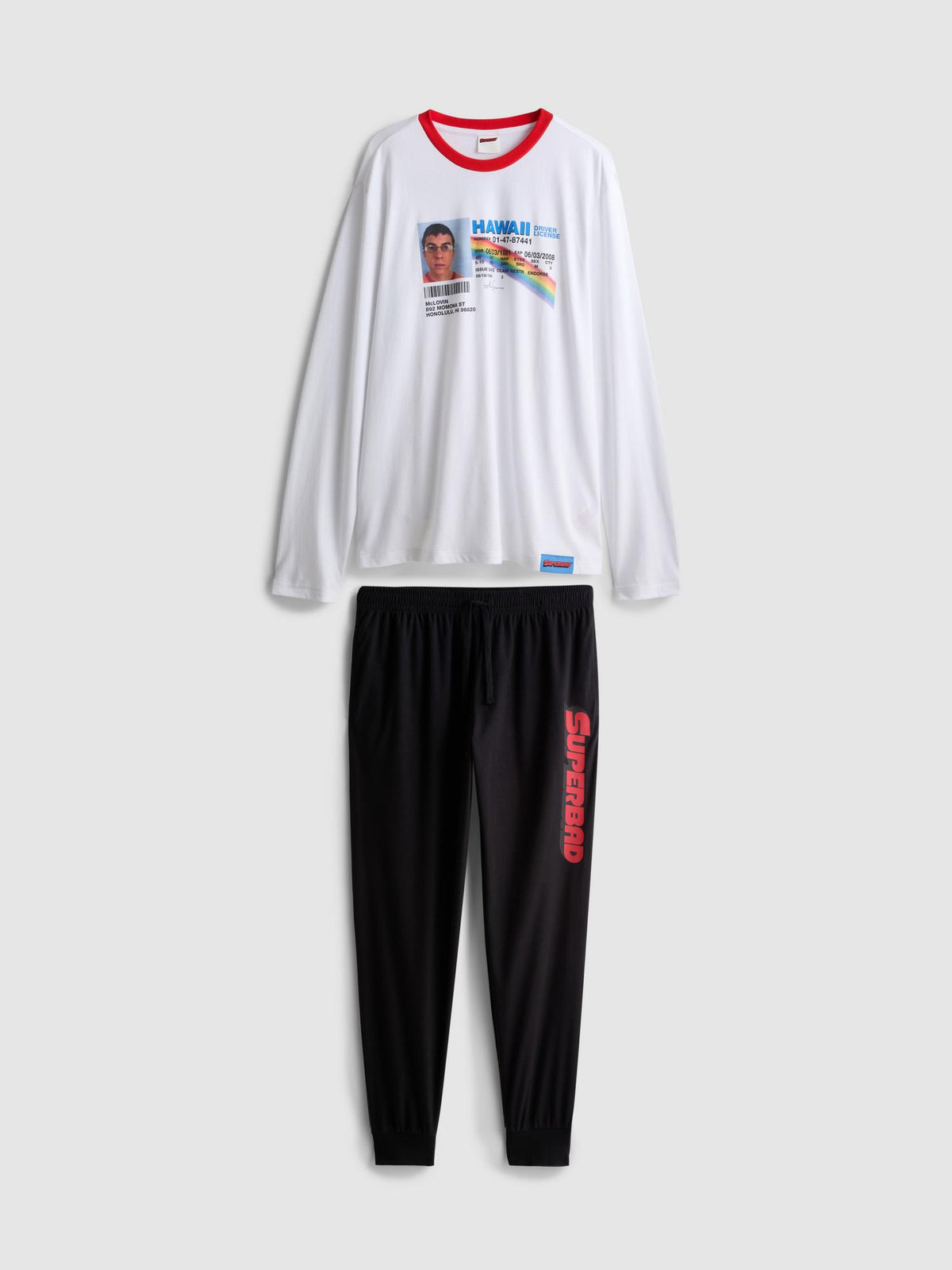 Superbad McLovin Pyjamas - White