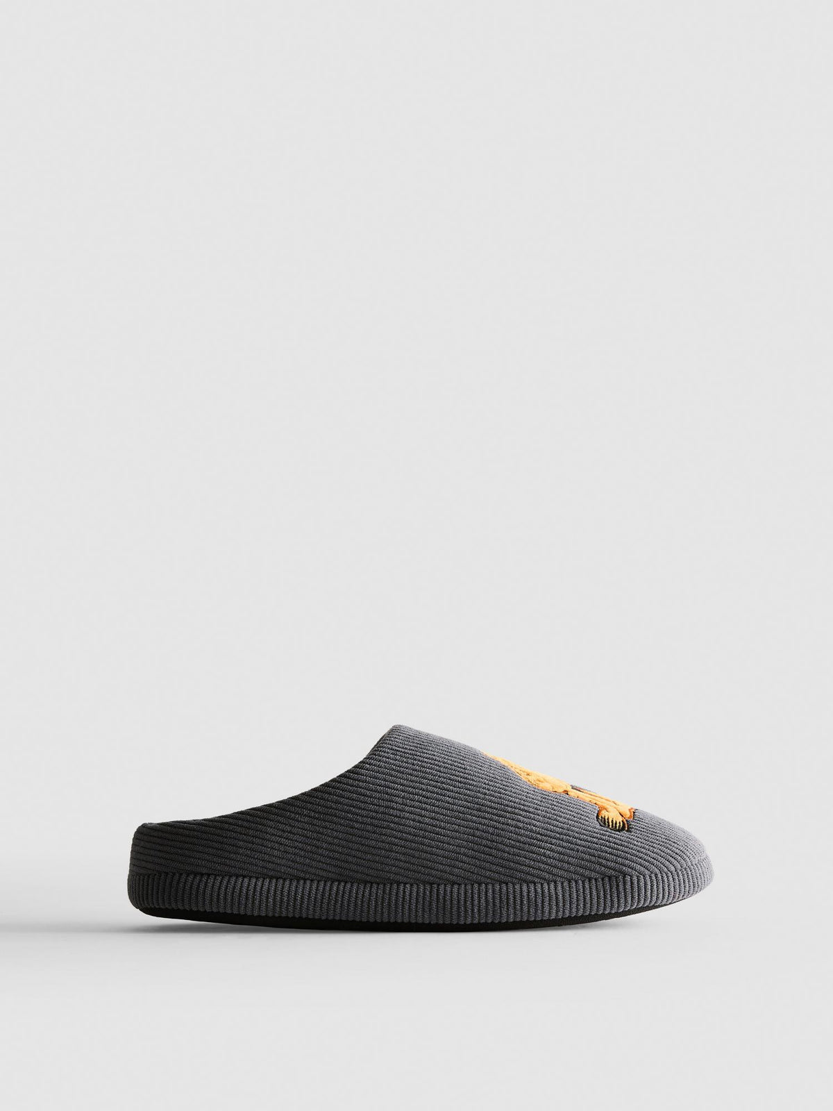 Garfield Mule Slippers - Charcoal