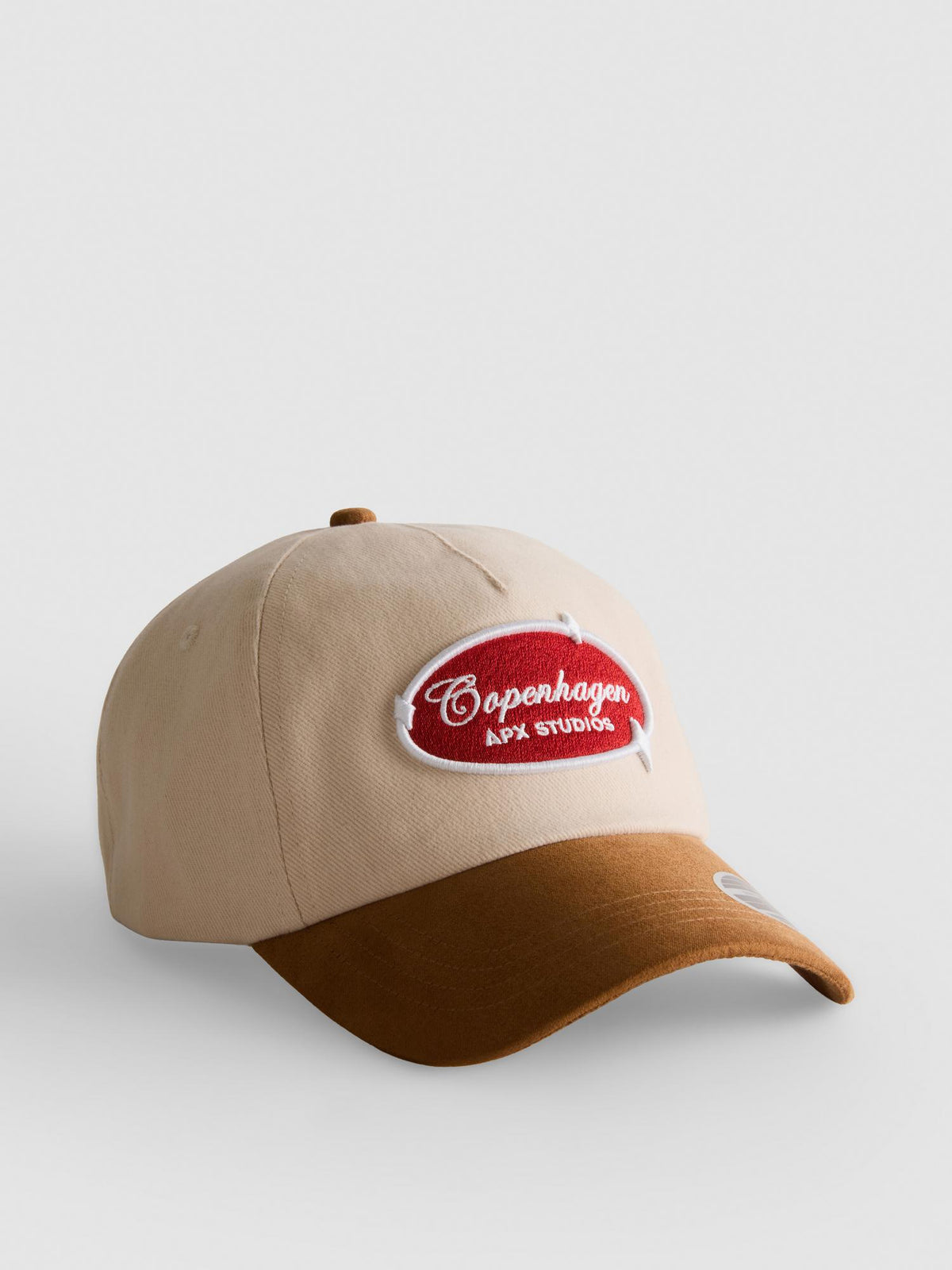 Embroidered Baseball Cap - Ecru