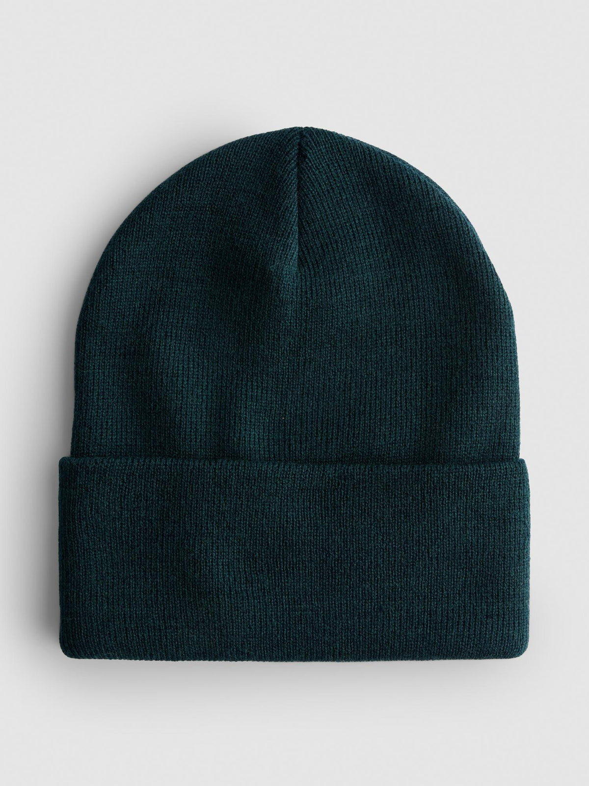 Deep Cuff Beanie Hat - Teal
