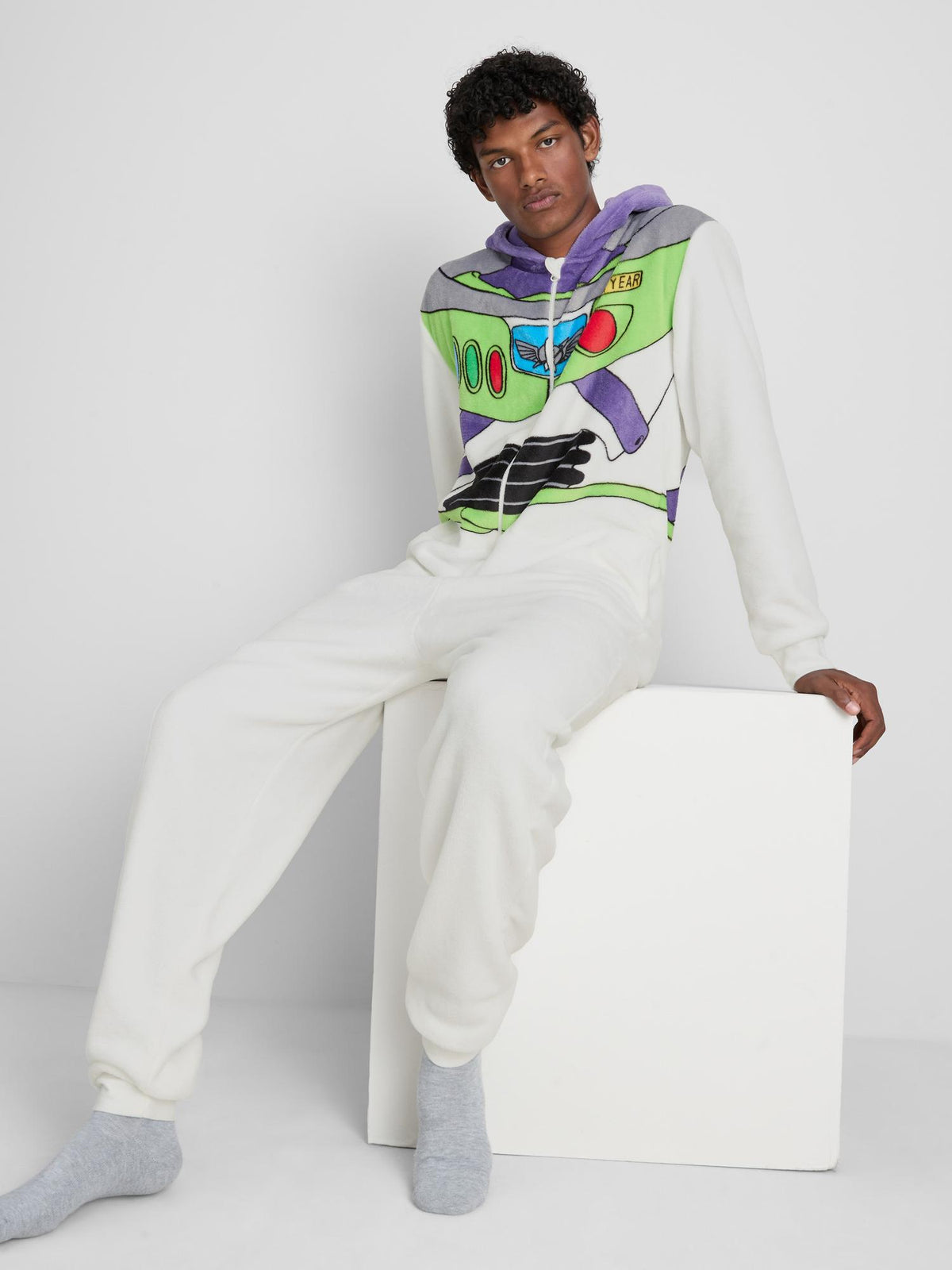 Disney Pixar Toy Story Buzz Lightyear Onesie - White