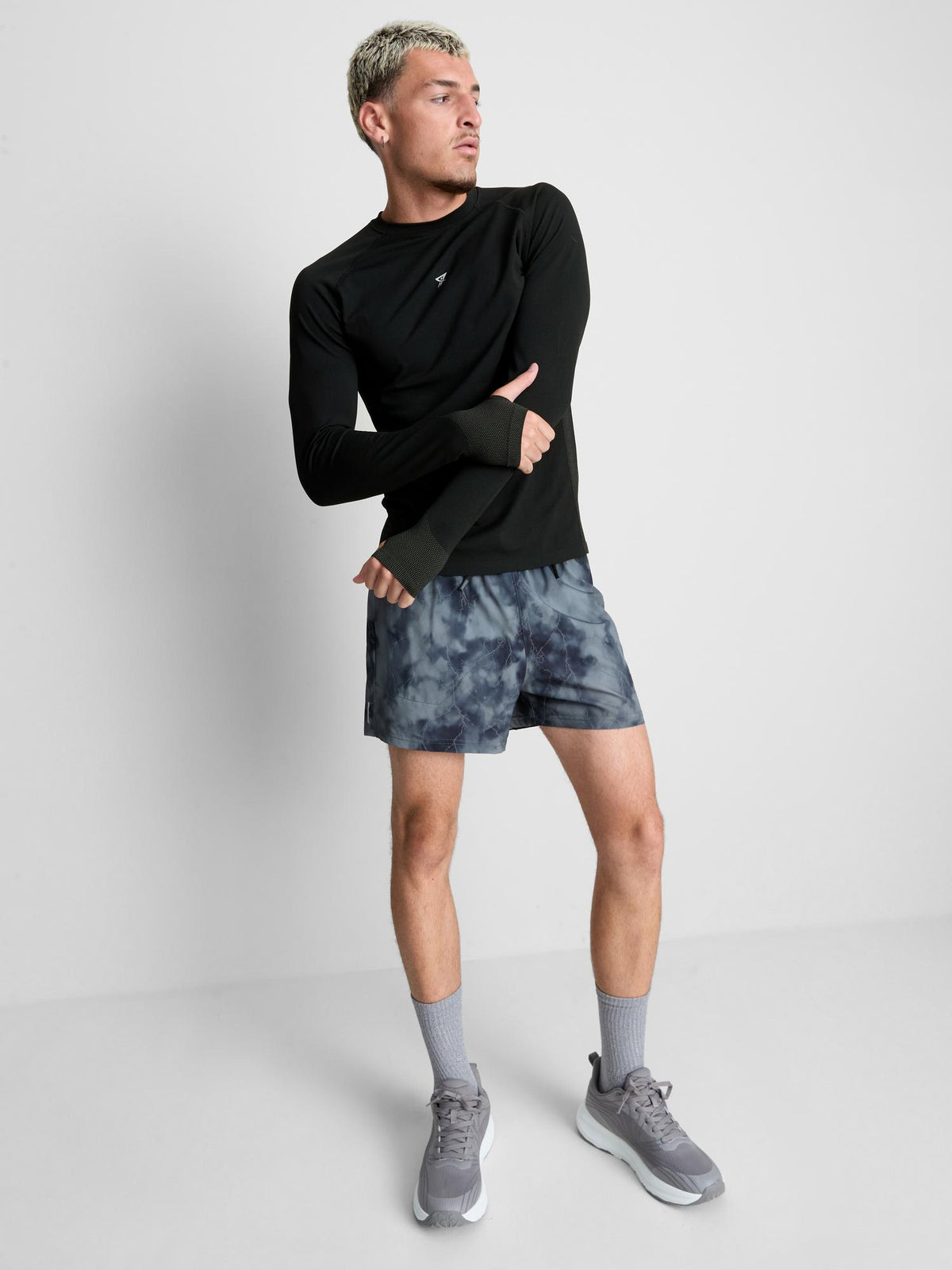 Primark Form | Long Sleeve Gym T-Shirt - Black