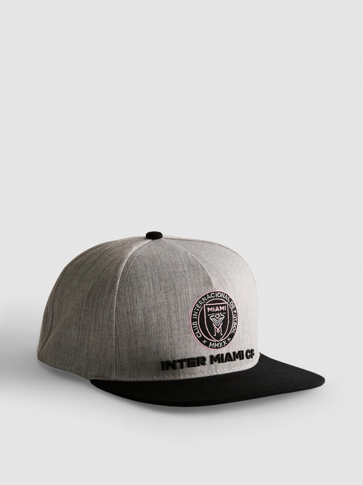 Inter Miami CF Snapback Cap - Grey