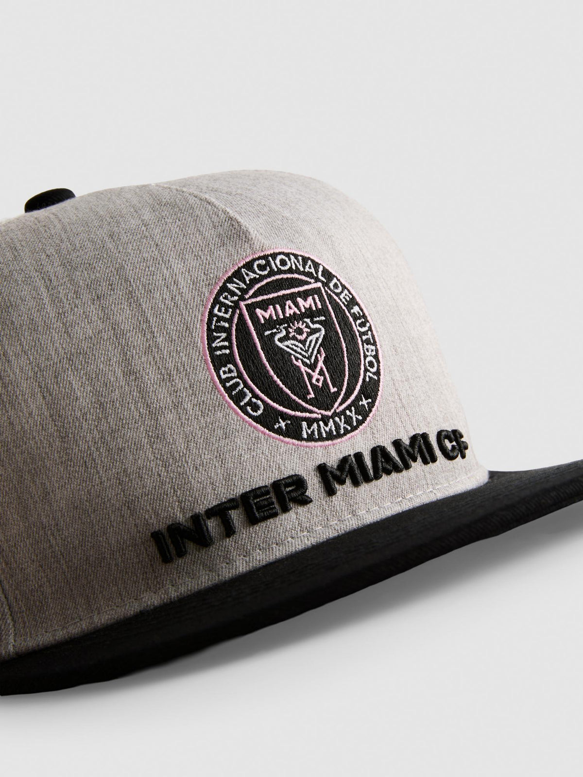 Inter Miami CF Snapback Cap - Grey