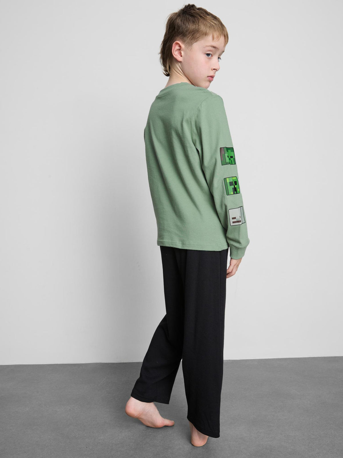 5-15yrs | Minecraft Pyjamas - Khaki