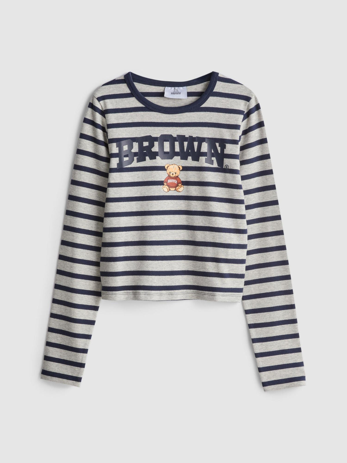 7-15yrs | Brown University Long Sleeve T-Shirt - Navy