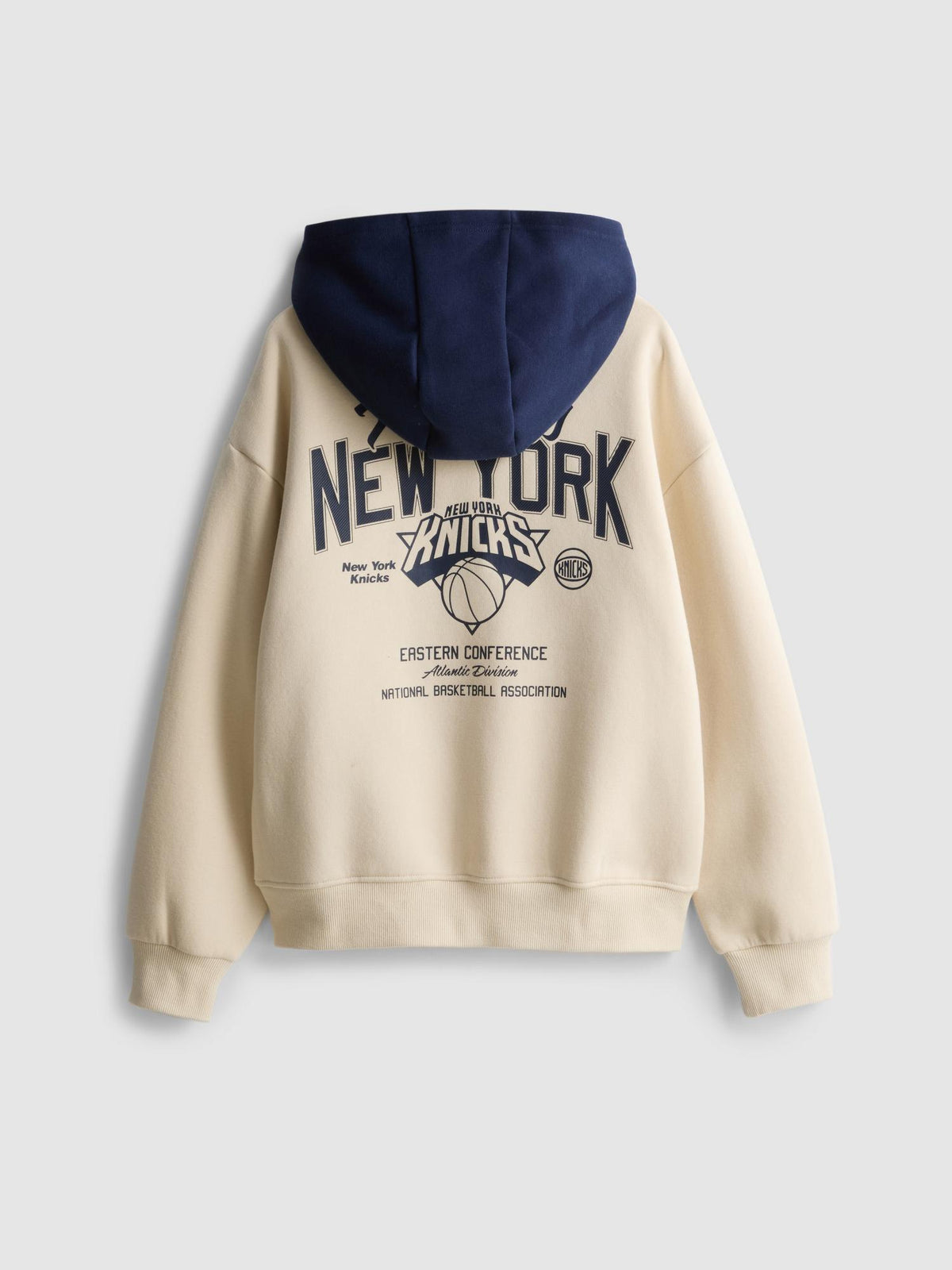 7-15yrs | NBA New York Knicks Hoodie - Stone