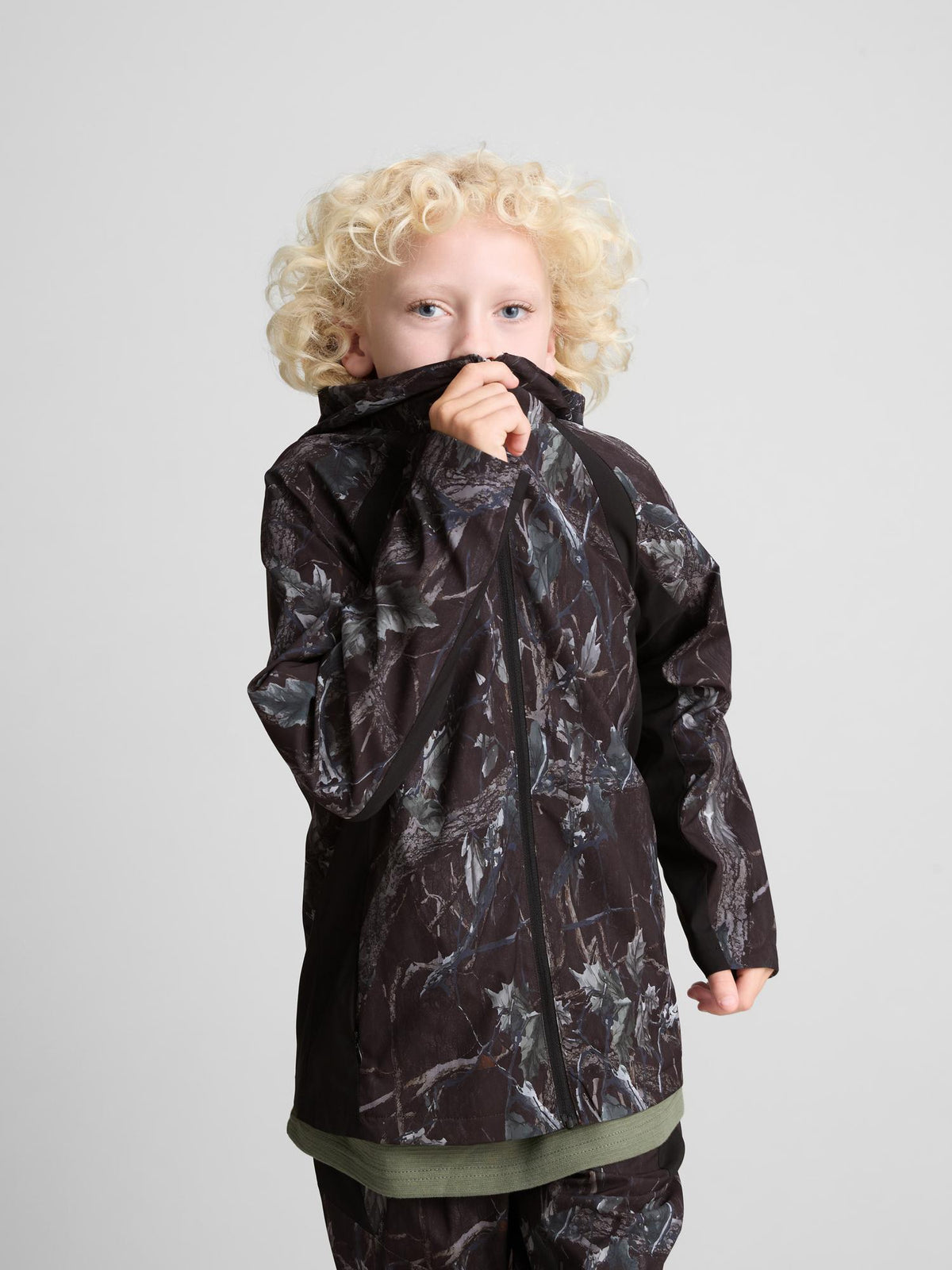 7-15yrs | Primark Form Printed Track Jacket - Brown