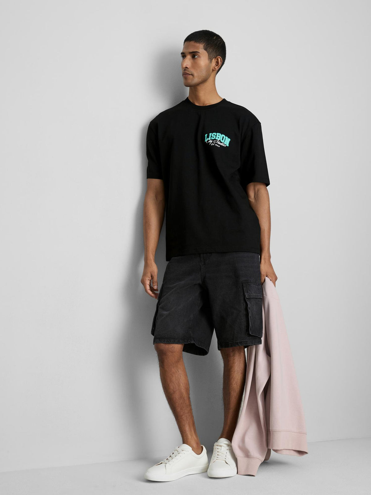 Lisbon City Studio T-Shirt - Black