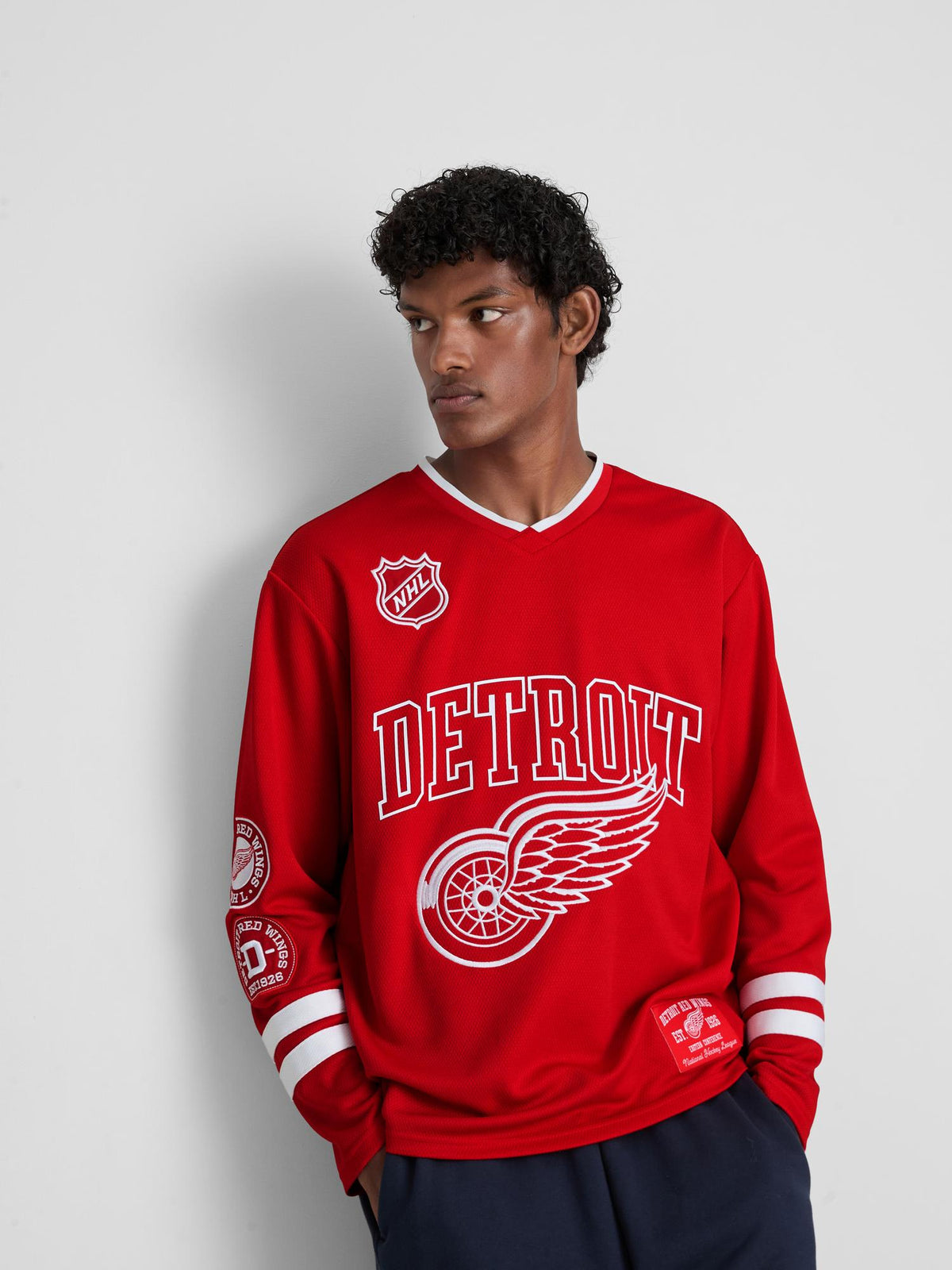 NHL Detroit Red Wings Graphic Jersey - Red