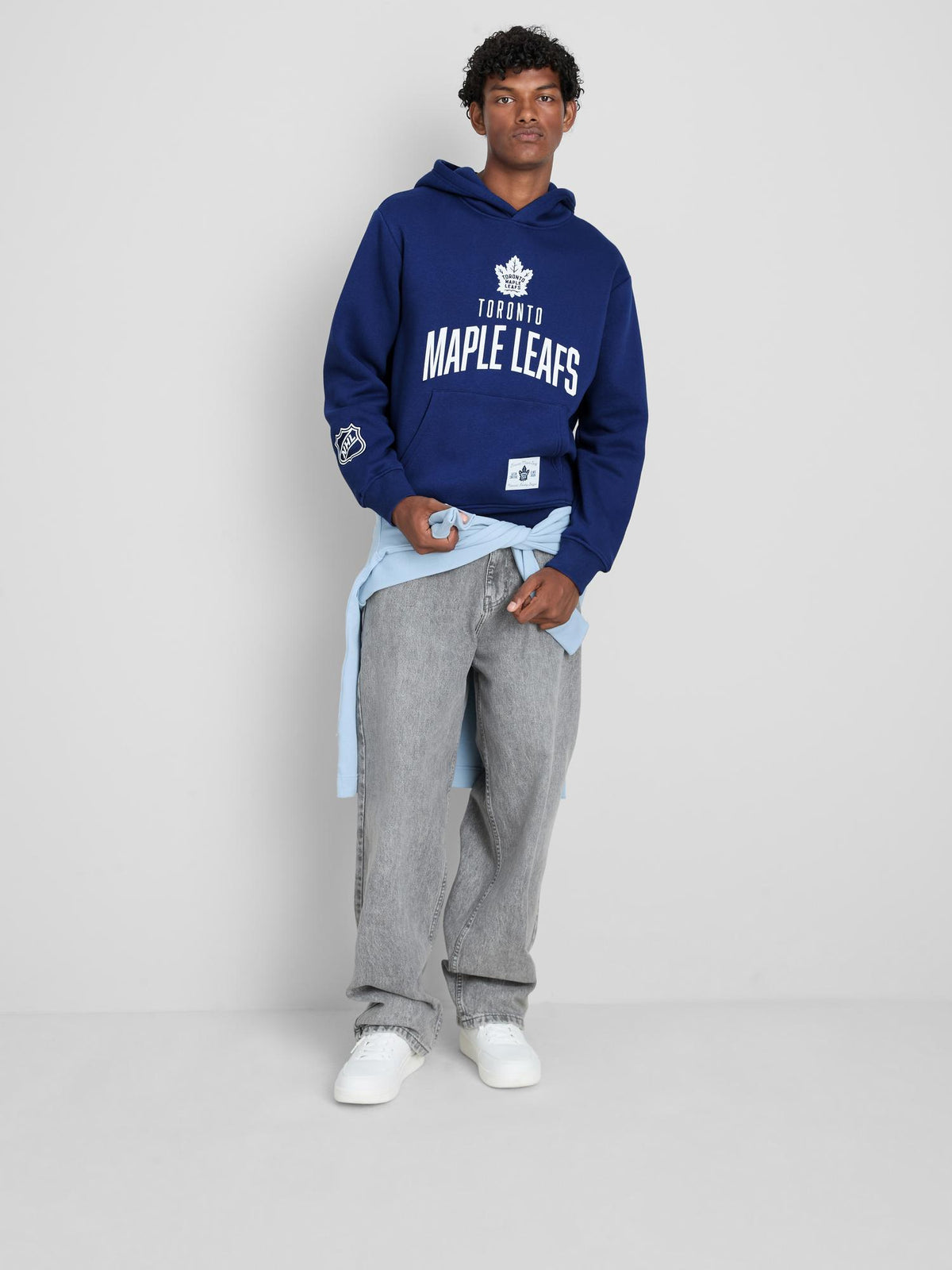 NHL Toronto Maple Leafs Cotton Rich Graphic Hoodie - Blue
