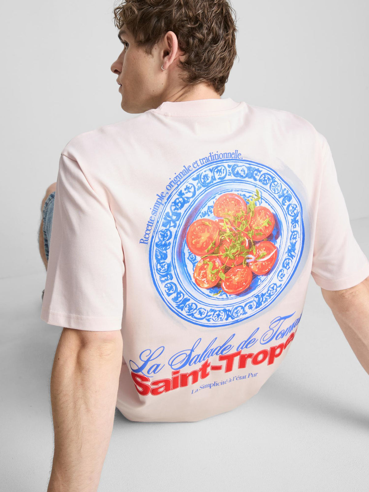 Saint-Tropez Graphic T-Shirt - Pink