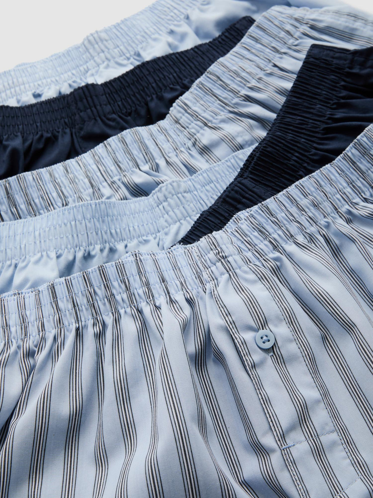 6pk Woven Boxer Shorts - Blue