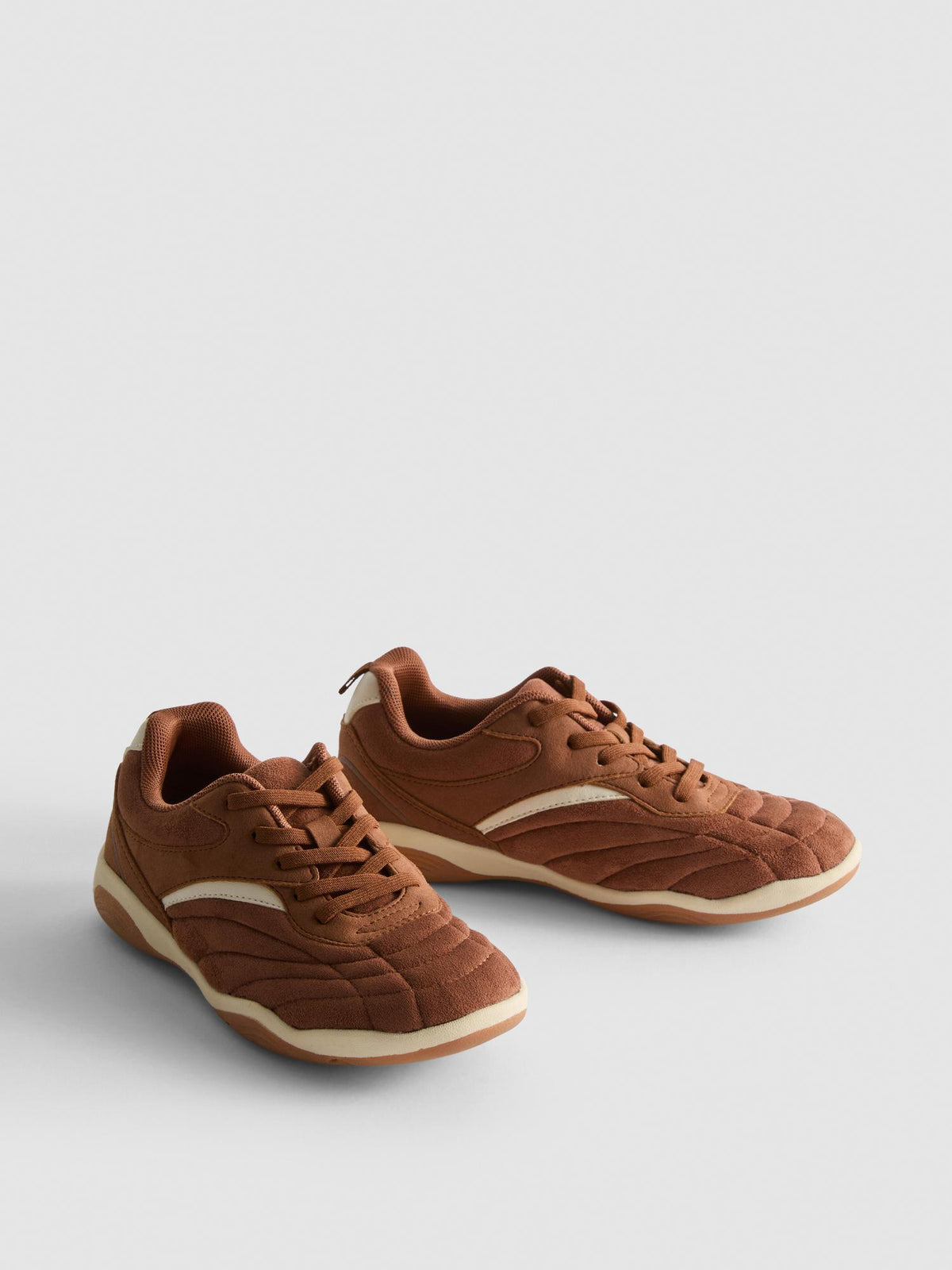 Low-Top Trainers - Brown