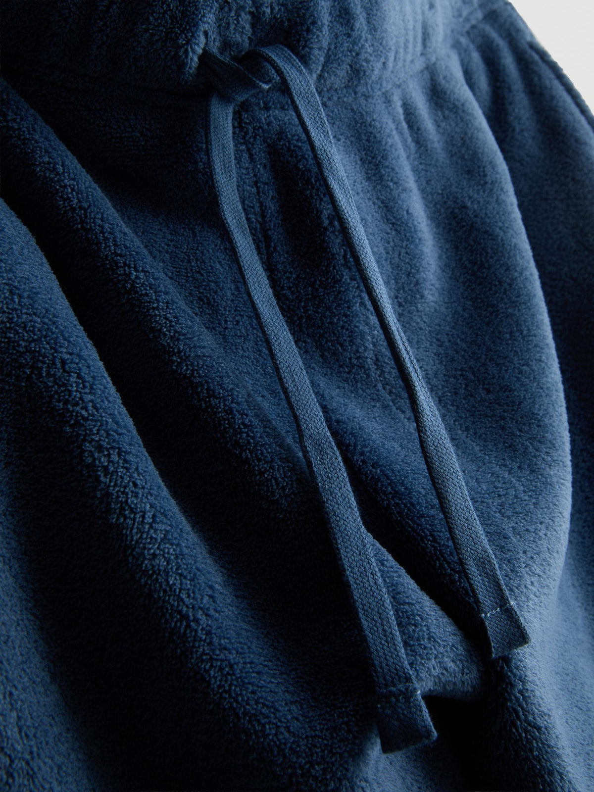 Quarter Zip Fleece Pyjama Set - Blue