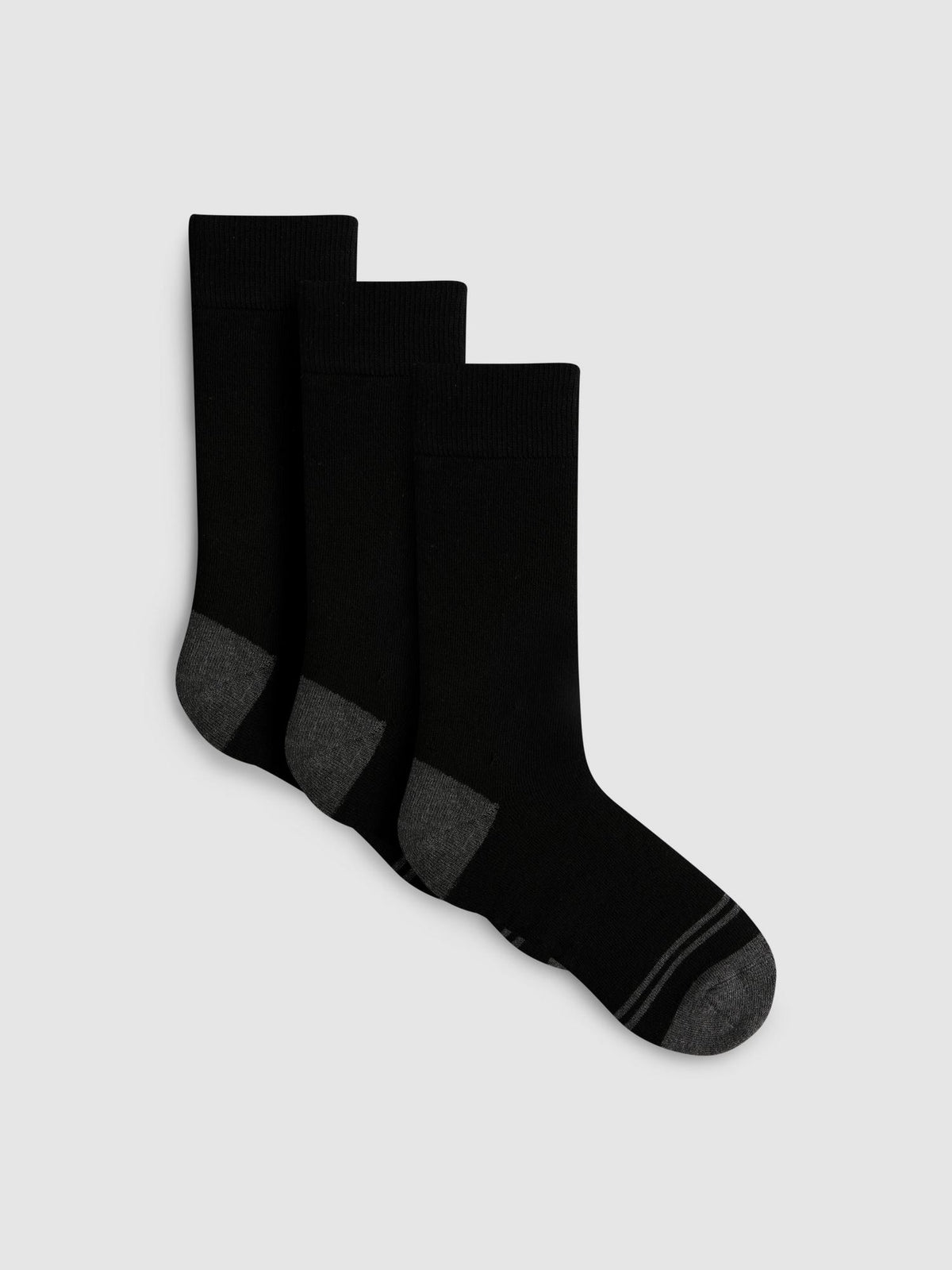 3pk Primark Heat IQ Extra Warm Thermal Socks - Black