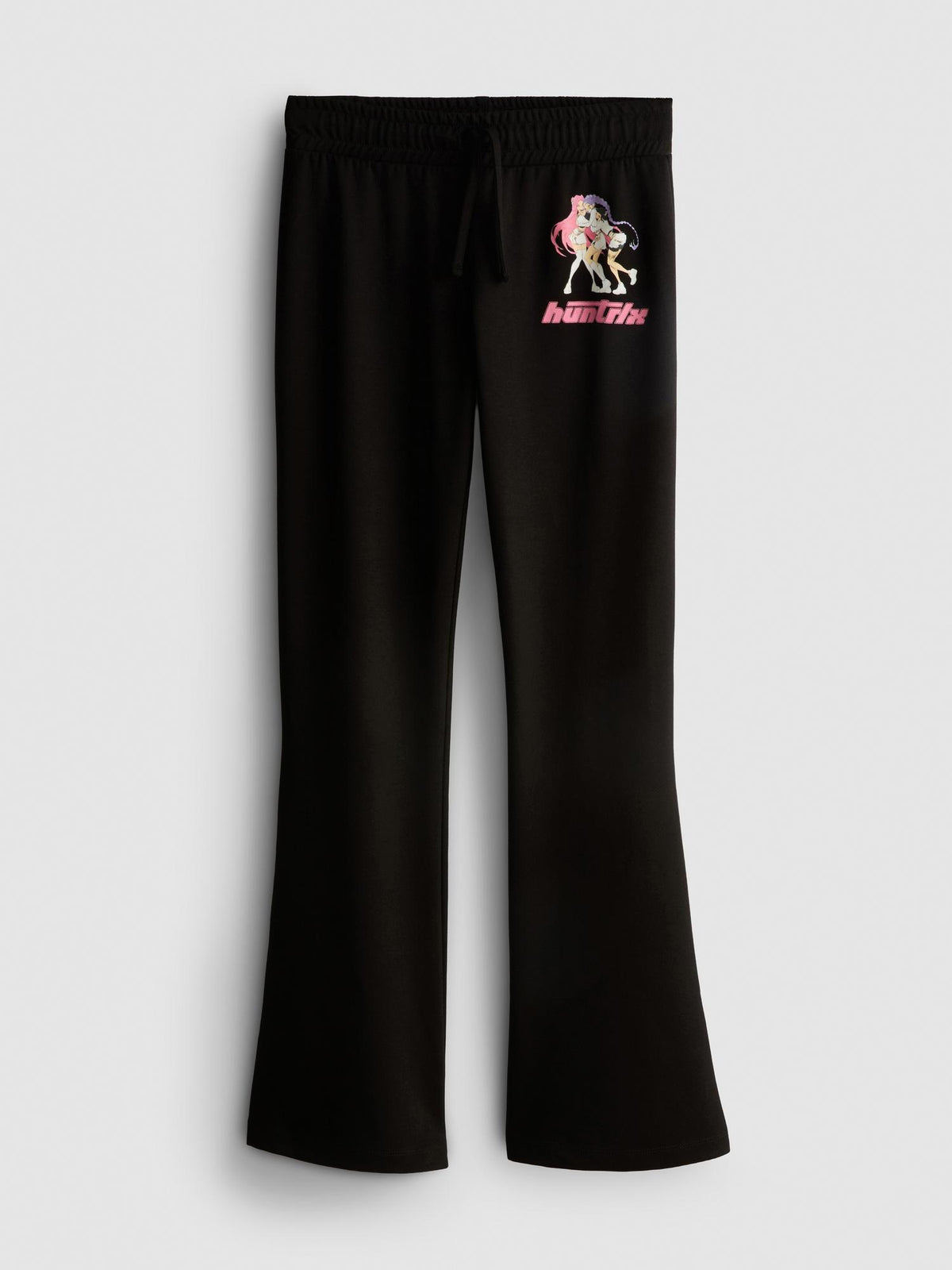 5-15yrs | KPop Demon Hunters Huntr/x Flare Leggings - Black