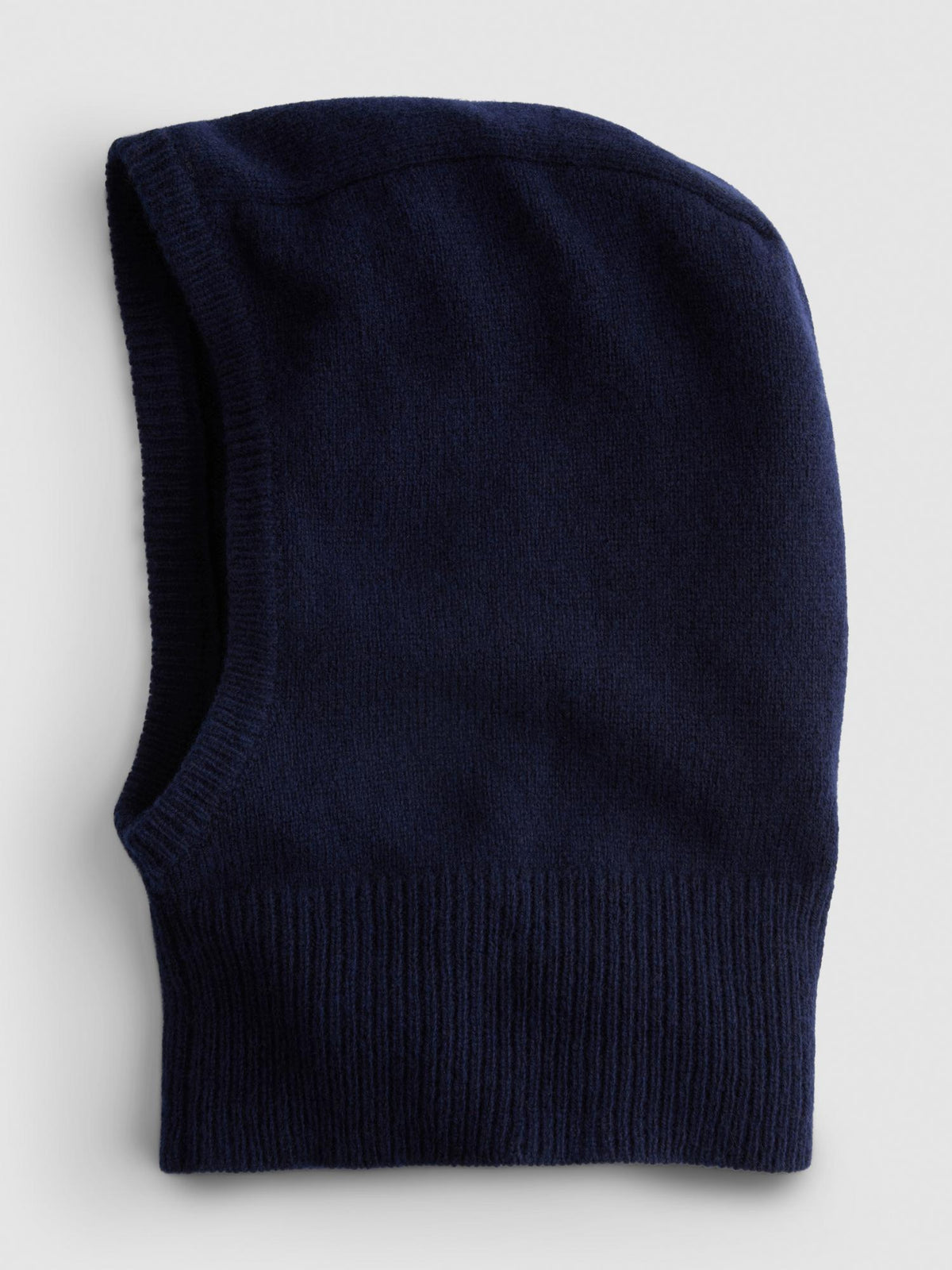 The Edit Pure Wool Hood - Navy