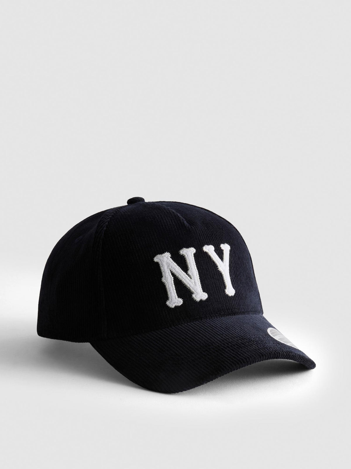 Pure Cotton NY Cord Cap - Navy