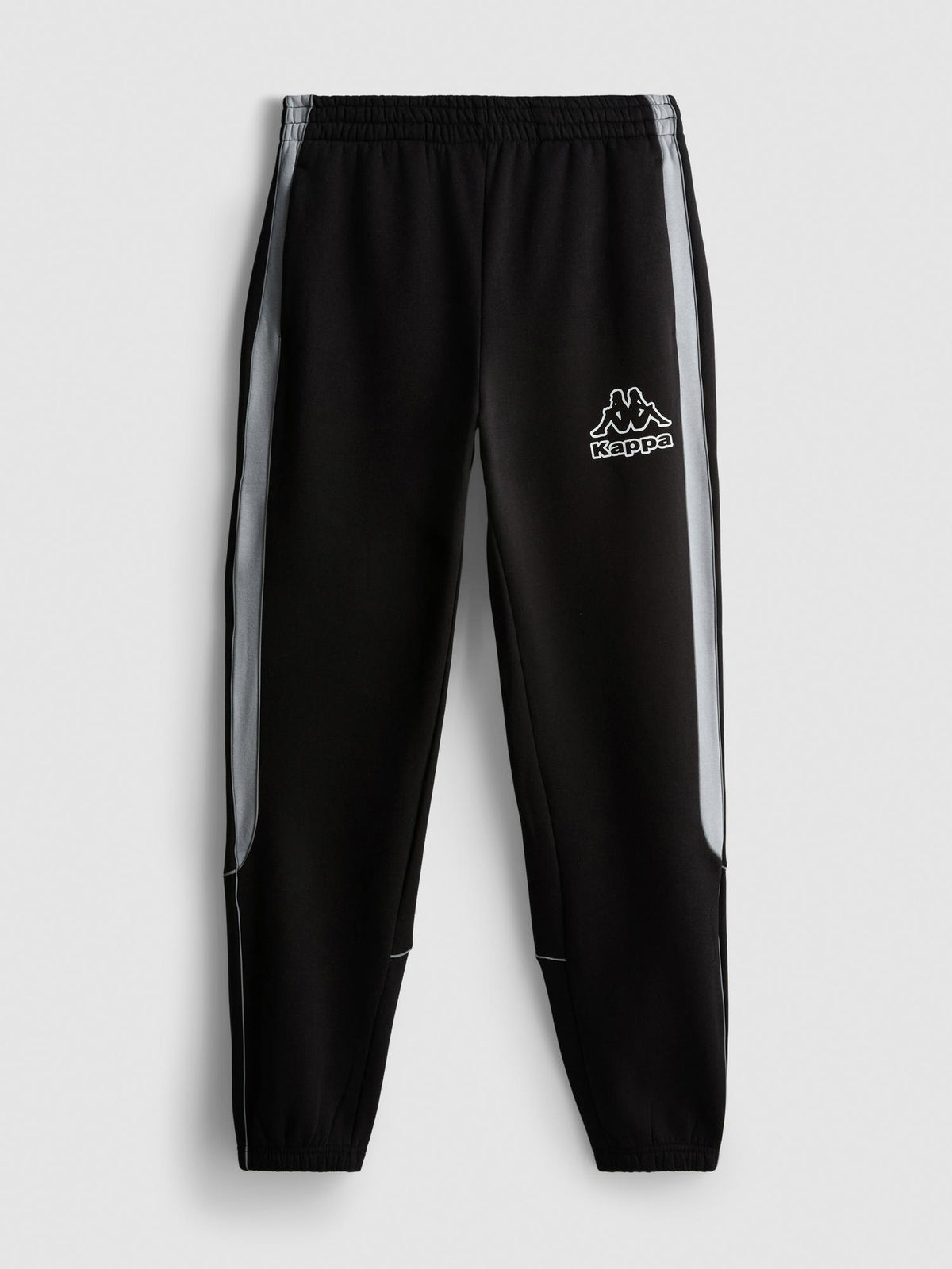 Kappa Side Stripe Cuffed Joggers - Black
