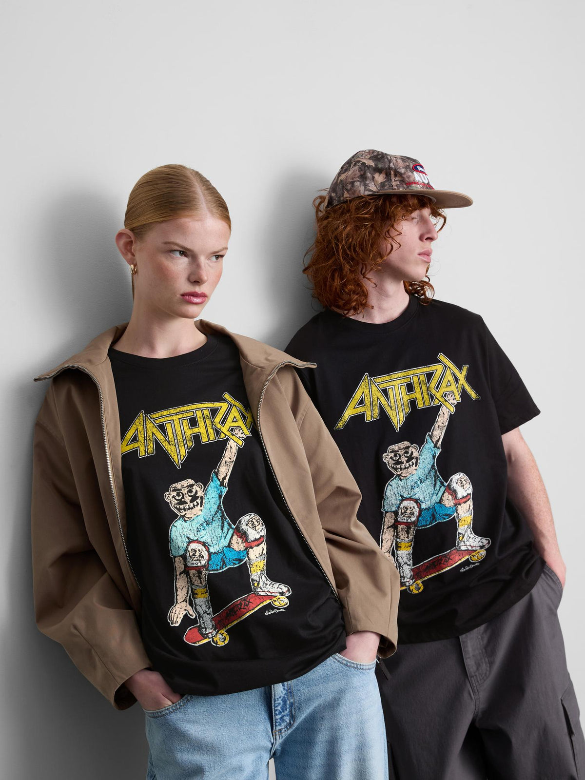 Anthrax Band T-Shirt - Black