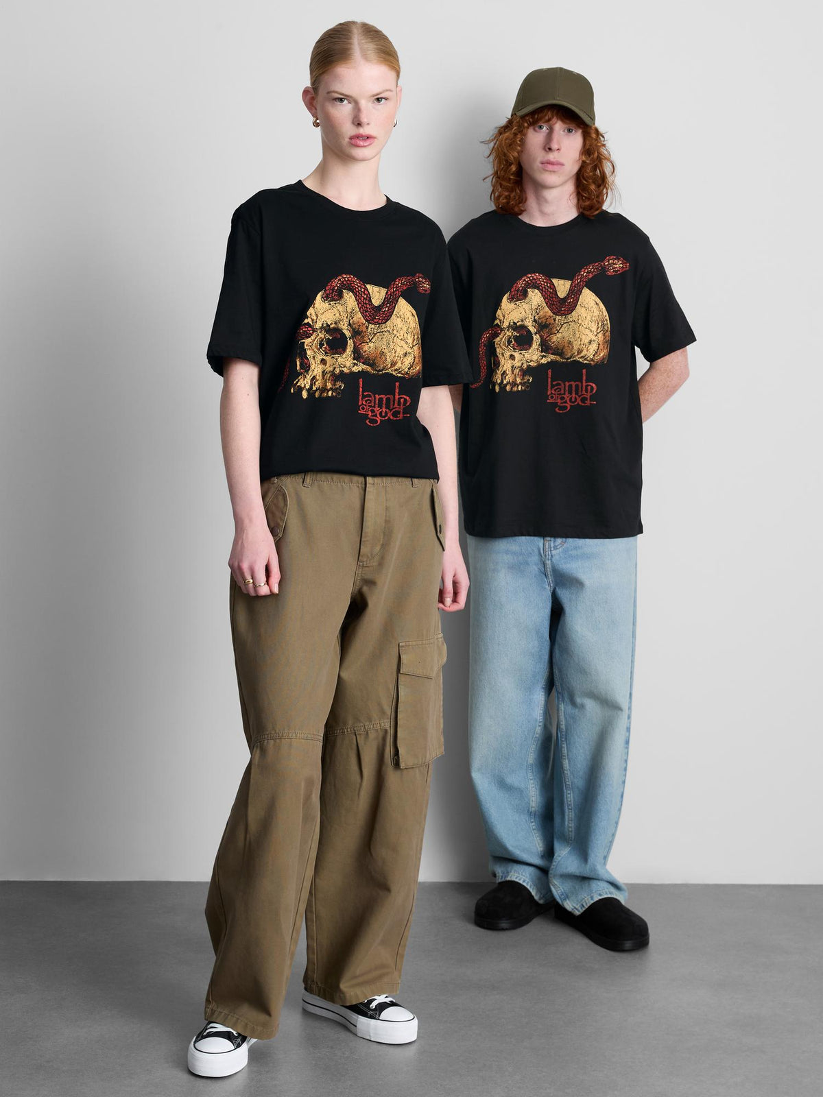 Lamb Of God Graphic Band T-Shirt - Black