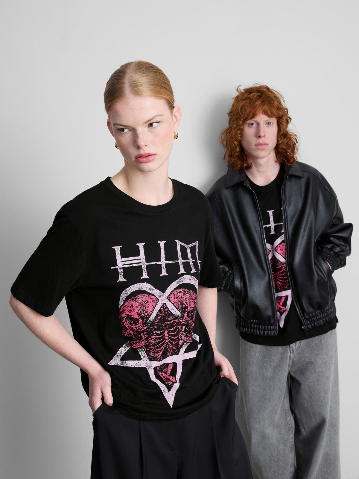 HIM Graphic T-Shirt - Black