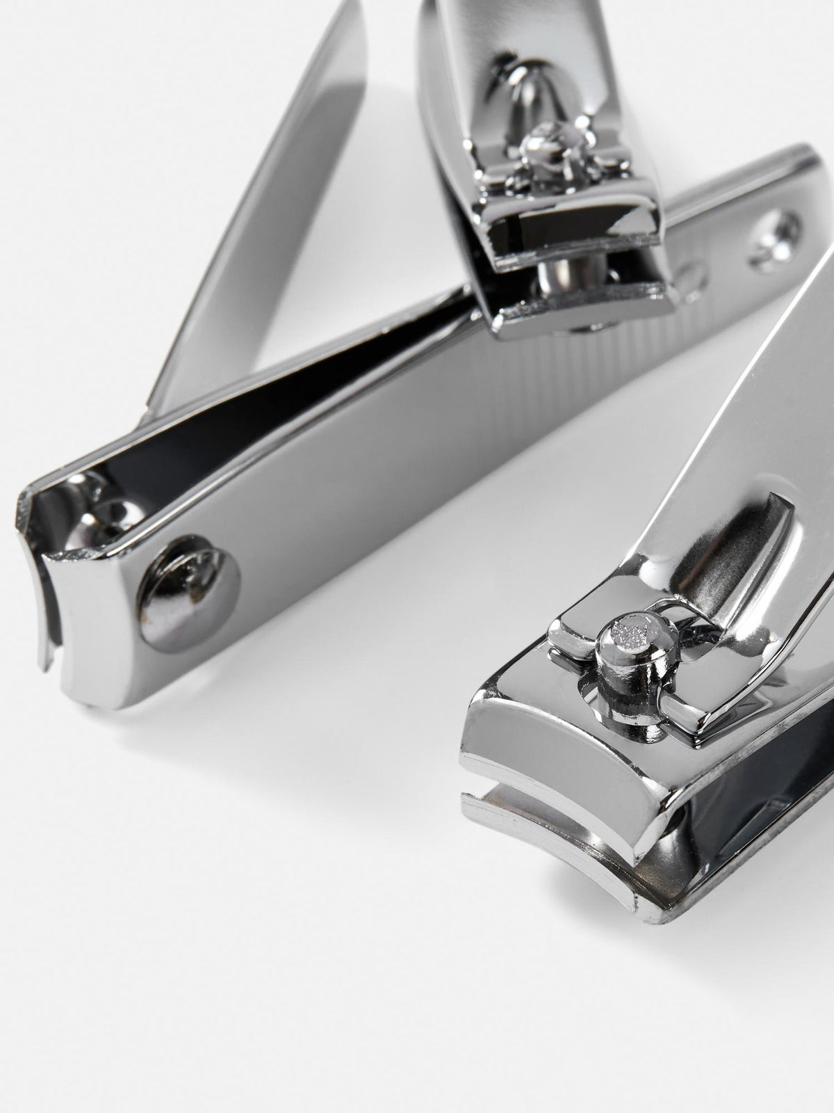 Nail Clippers Set - Silver