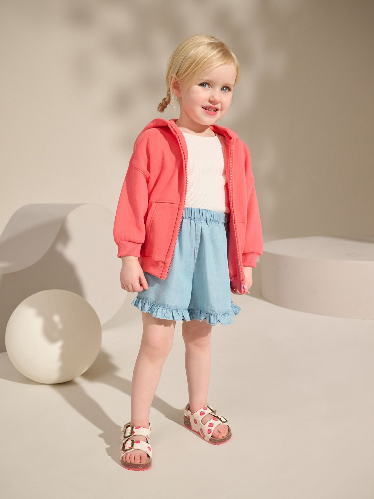 Denim Frill Shorts (3mths-7yrs)