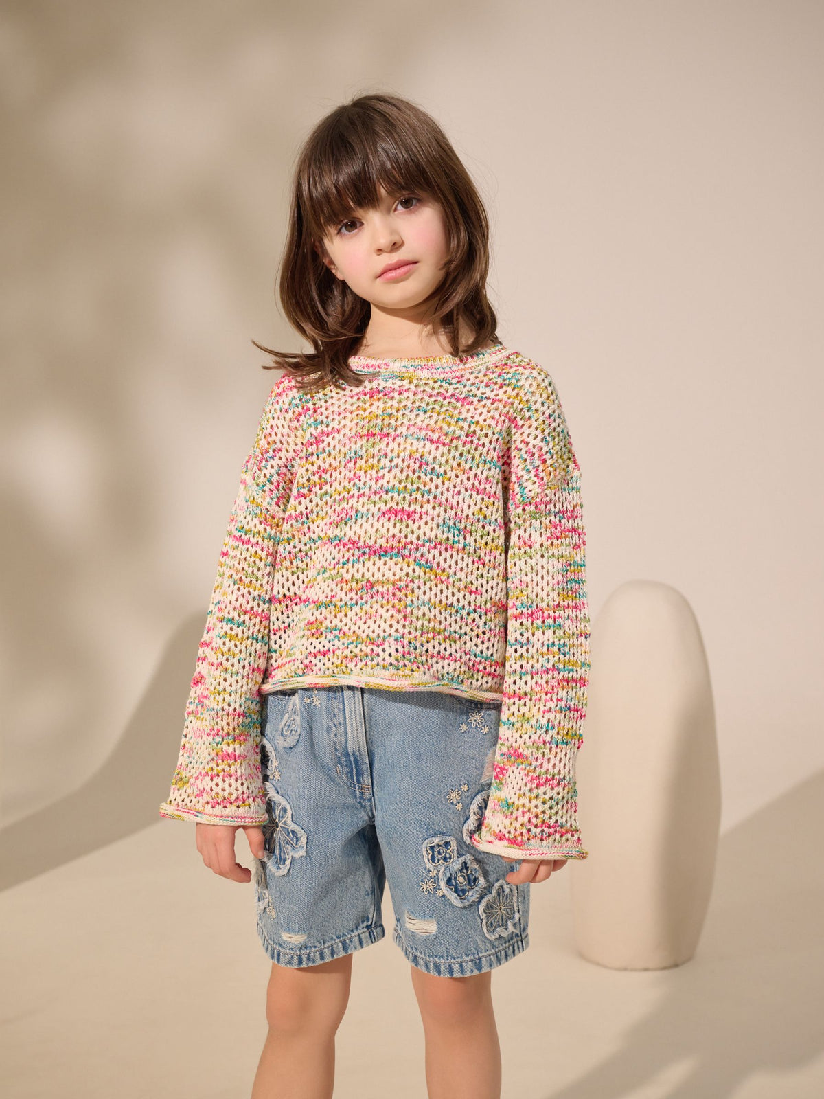 Rainbow Stitch Jumper (3-16yrs)
