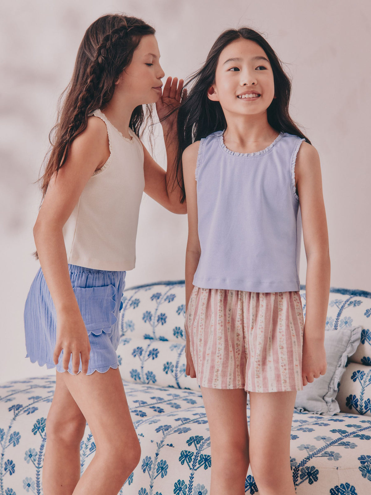 Blue Short Pyjamas 2 Pack (3-16yrs)