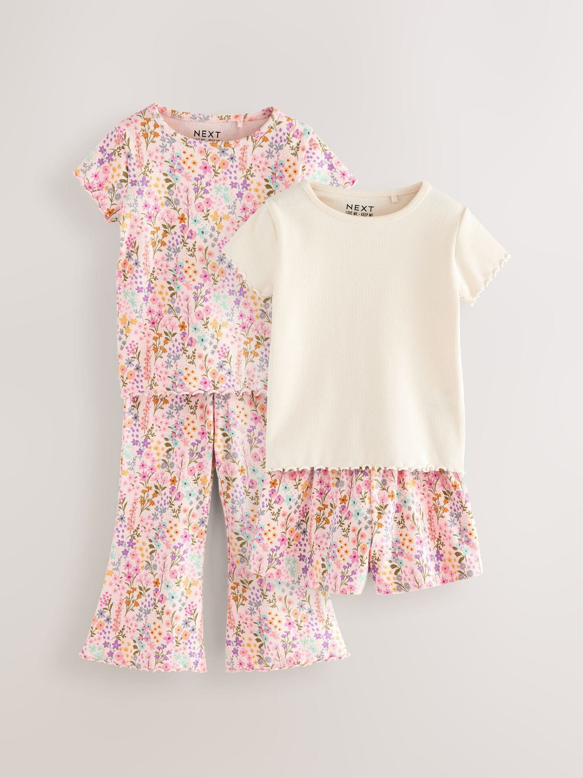 Pink Top and Shorts Set 2 Pack (3mths-7yrs)